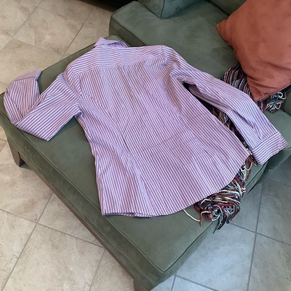 Express Essential Stretch Button Down - image 2